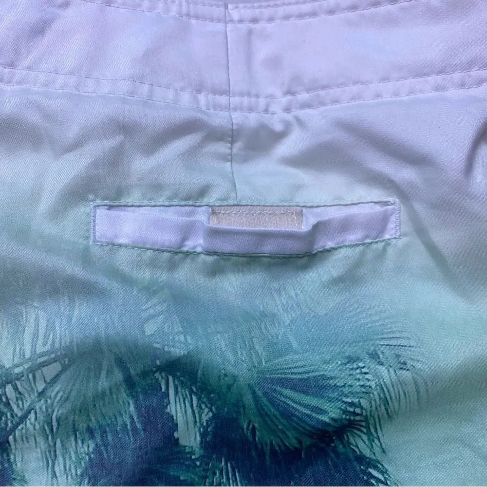 Hollister Palm Tree Design Swim Trucks Size Small